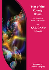 Star of the County Down SSA choral sheet music cover